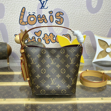 ルイヴィトン LOUISVUITTON 057-M12925 2024年最新入荷 LV TM オール イン BB トートバッグ ハンドバッグ バケットバッグ モノグラム キャンパス