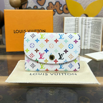 ルイヴィトン LOUISVUITTON 057-M13399  2024年最新入荷 LV TM ポルトモネ ロザリ 小銭入れ コインケース フラップウォレット 短財布 モノグラム