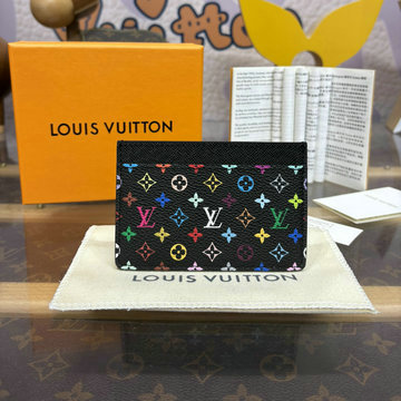 ルイヴィトン LOUISVUITTON 057-M13403K 2024年最新入荷 LV TM カードケース ポルト カルト サーンプル 名刺入れ モノグラム マルチカラー キャンバス