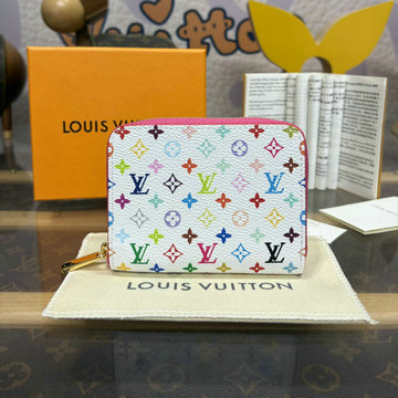ルイヴィトン LOUISVUITTON 057-M13409B 2024年最新入荷 LV TM ジッピー コイン パース ジッピーウォレット ファスナー短財布 モノグラム
