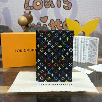 ルイヴィトン LOUISVUITTON 057-M13414 2024年最新入荷 LV TM パスポートカバー クーヴェルテュール パスポール NM モノグラム マルチカラー キャンバス