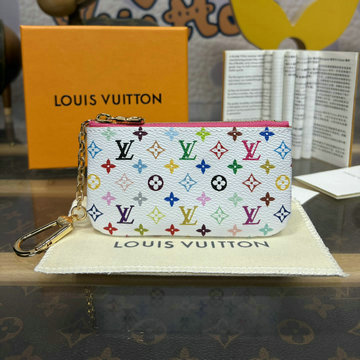 ルイヴィトン LOUISVUITTON 057-M13664B 2024年最新入荷 LV TM ポシェット クレ 小銭入れ コインケース モノグラム マルチカラー キャンバス