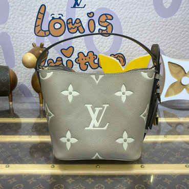 ルイヴィトン LOUISVUITTON 057-M13045  2024年最新入荷 LV TM オール イン BB トートバッグ ハンドバッグ バケットバッグ グレインレザー
