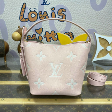 商品名称：ルイヴィトン LOUISVUITTON 057-M14356 2024年最新入荷 LV TM オール イン BB トートバッグ ハンドバッグ バケットバッグ グレインレザー