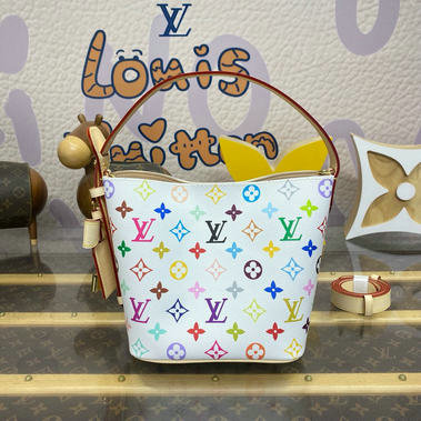 ルイヴィトン LOUISVUITTON 057-M13089 2024年最新入荷 LV TM オール イン BB トートバッグ ハンドバッグ バケットバッグ モノグラム マルチカラー