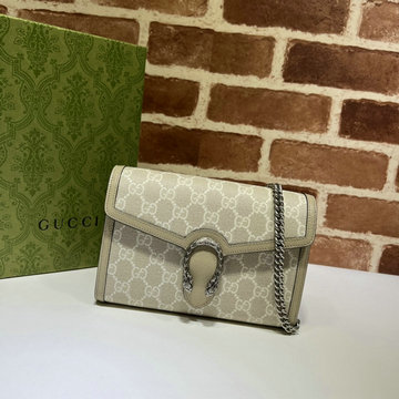 グッチ GUCCI 057-GG401231BMB  2024年最新入荷 ディオニュソス ミニ チェーンウォレット ショルダーバッグ レディース キャンパス レザー