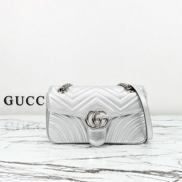 グッチ GUCCI 057-GG443497PYS 2024年最新入荷 GGマーモント ショルダーバッグ フラップバッグ レディース