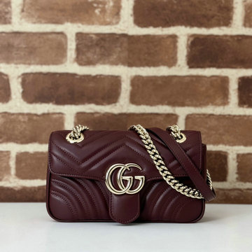 グッチ GUCCI 057-GG446744QJH 2024年最新入荷 GGマーモント ショルダーバッグ フラップバッグ レディース