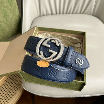 商品名称：グッチ GUCCI 057-GG474311PGL  2024年最新入荷 ダブル G バックル ベルト 幅4cm