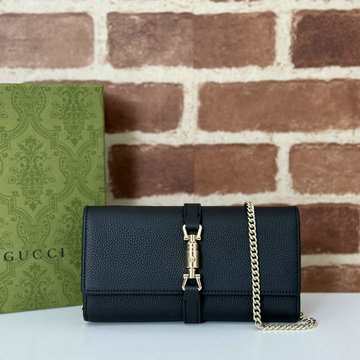グッチ GUCCI 057-GG652681LBK 2024年最新入荷 ジャッキー 1961 チェーンウォレット 斜め掛け ショルダーバッグ クロスボディバッグ レディース