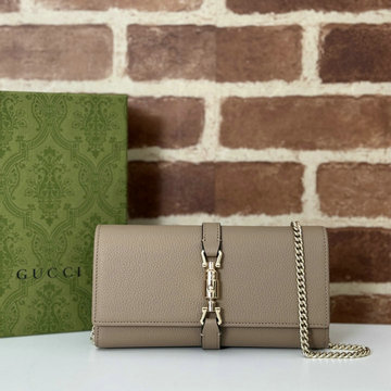 グッチ GUCCI 057-GG652681LQH 2024年最新入荷 ジャッキー 1961 チェーンウォレット 斜め掛け ショルダーバッグ クロスボディバッグ レディース