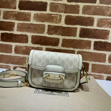 グッチ GUCCI 057-GG658574BQB 2024年最新入荷 ホースビット 1955 ミニバッグ 斜め掛け ショルダーバッグ フラップバッグ レディース