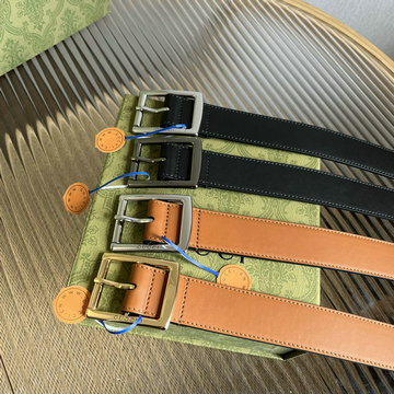 グッチ GUCCI 057-GG673921PFK  2024年最新入荷 スクエア バックル ベルト 幅35mm