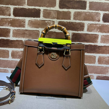 グッチ GUCCI 057-GG702721PKY 2024年最新入荷 ダイアナ トートバッグ トップハンドルバッグ 2way 斜め掛け ショルダーバッグ クロスボディバッグ