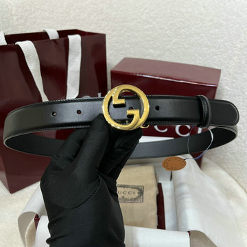 グッチ GUCCI 057-GG633125PGK 2024年最新入荷 ダブル G バックル ベルト 幅3cm
