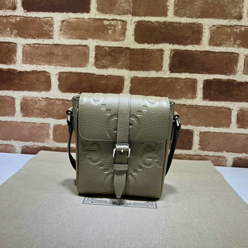 グッチ GUCCI 057-GG760235PHS 2024年最新入荷 ジャンボGG スモール メッセンジャーバッグ ショルダーバッグ クロスボディバッグ