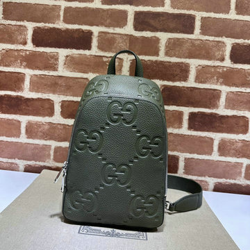 グッチ GUCCI  057-GG766937PJG 2024年最新入荷 ジャンボ GG クロスボディバッグ チェストバッグ ショルダーバッグ メンズ