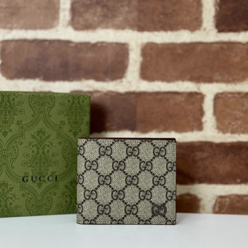 商品名称：グッチ GUCCI 057-GG768243BJH 2024年最新入荷 二つ折りウォレット GGスプリーム キャンバス ショートウォレット カードケース 札入れ