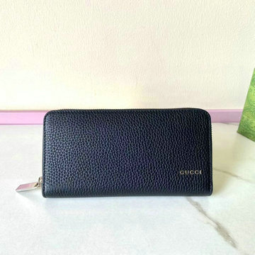 グッチ GUCCI 057-GG771154PBK 2024年最新入荷 メンズ ジップウォレット ファスナー長財布 ロングウォレット レザー