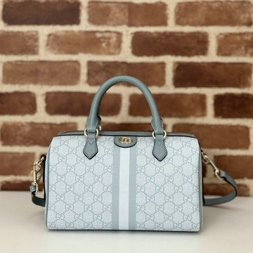 グッチ GUCCI 057-GG772061BLS  2024年最新入荷 オフィディア GG スモール トップハンドルバッグ トートバッグ ハンドバッグ 2way ショルダーバッグ