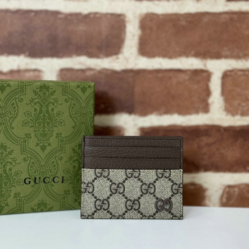 グッチ GUCCI 057-GG795230BXK 2024年最新入荷 GG ディテール付き カードケース 名刺入れ キャンパス