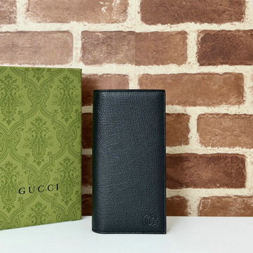 グッチ GUCCI 057-GG795331PBK 2024年最新入荷 ダブルG ロング ウォレット 二つ折り長財布 カード入れ 札入れ メンズ