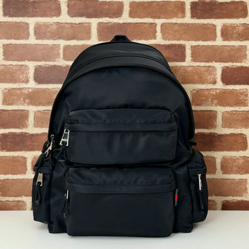 商品名称：グッチ GUCCI 057-GG800182BBK 2024年最新入荷 ロゴ ラージ バックパック メンズ リュックサック ナイロン