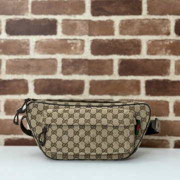 グッチ GUCCI 057-GG802096BXS  2024年最新入荷 GG スモール クロスボディバッグ ウェストバッグ ベルトバッグ ショルダーバッグ