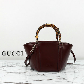 グッチ GUCCI 057-GG805830PJH 2024年最新入荷 バンブー ミニ トップハンドル トートバッグ ハンドバッグ 2way ショルダーバッグ レディース