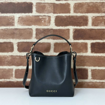 グッチ GUCCI 057-GG815118PBK 2024年最新入荷 GGエンブレム ミニ バケットバッグ トートバッグ 2way ショルダーバッグ