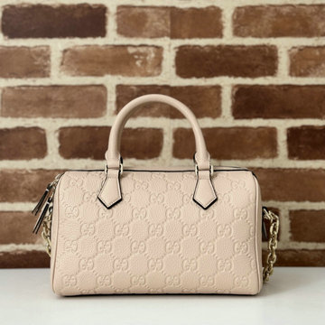 グッチ GUCCI 057-GG815255PQF 2024年最新入荷 GGエンブレム スモール トップハンドルバッグ トートバッグ 2way ショルダーバッグ レディース