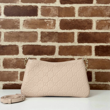 グッチ GUCCI 057-GG815277PFH 2024年最新入荷 GGエンブレム ミディアム ショルダーバッグ チェーンポーチ レディース