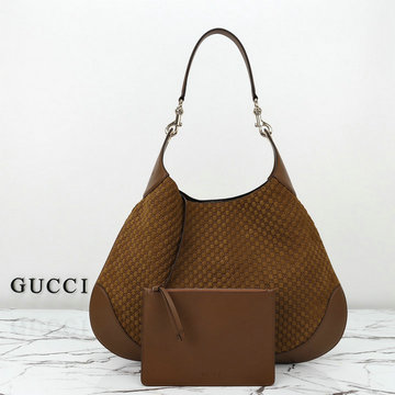 グッチ GUCCI 057-GG815924RZS 2024年最新入荷 グッチ B ミディアム ショルダーバッグ レディース レザー