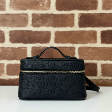 グッチ GUCCI 057-GG815949PBK 2024年最新入荷 GGエンブレム トートバッグ 化粧かばん ショルダーバッグ レディース