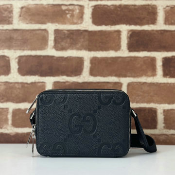 グッチ GUCCI 057-GG816958PBK 2024年最新入荷 ジャンボGG スーパーミニバッグ メンズ ショルダーバッグ レザー