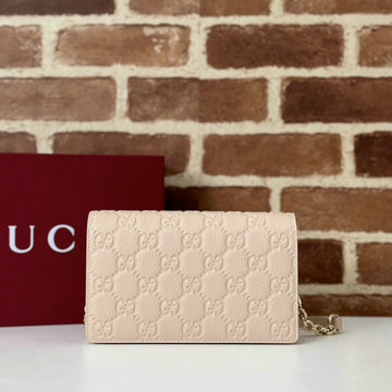 グッチ GUCCI 057-GG818705PFH 2024年最新入荷 ジャンボGG チェーンウォレット ショルダーバッグ