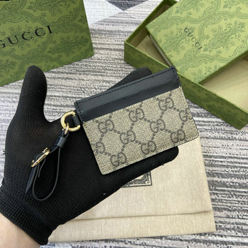 グッチ GUCCI 057-GG819121BXK 2024年最新入荷 GGエンブレム カードケース 名刺入れ キャンパス