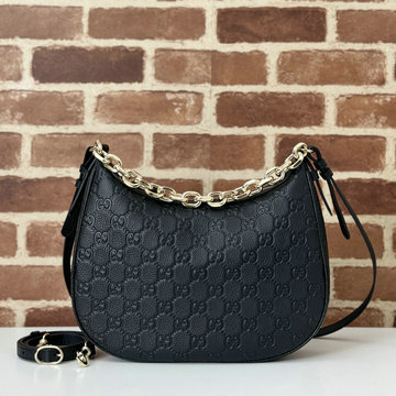 グッチ GUCCI 057-GG820453PBK 2024年最新入荷 G Body ホーボーバッグ ショルダーバッグ レザー レディース