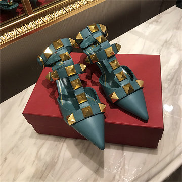 商品細詳を見る:ヴァレンティノ Valentino 26-VTJ25018DJG 2025年新作 ロックスタッズ ローヒールサンダル ピンヒールシューズ レディース 靴