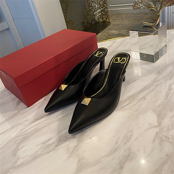 ヴァレンティノ Valentino 26-VTJ25019DK 2025年新作 ローヒール パンプス スリングバック サマーサンダル レディース