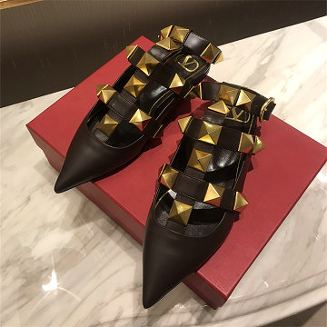 ヴァレンティノ Valentino 26-VTJ25018PJS  2025年新作 ロックスタッズ フラットフォーム サンダル レディース 靴