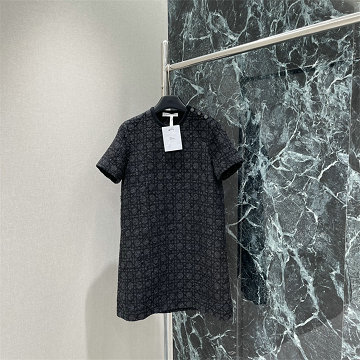 商品細詳を見る:クリスチャンディオール CHRISTIAN DIOR XG-KQCD25051 2025年新作 ショートスリーブ ワンピース ショートドレス クルーネック レディース