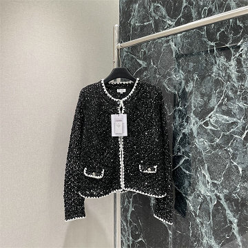 商品細詳を見る:シャネル CHANEL XG-MKCH25005 2025年新作 透かし彫り カーディガン ロングスリーブ ニットセーター コート クルーネック レディース