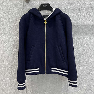 商品細詳を見る:セリーヌ CELINE XG-WTCE25006  2025年新作 フーディー ジップジャケット ロングスリーブ アウターコート レディース
