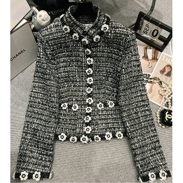 商品名称：シャネル CHANEL XG-WTCH25012  2025年新作 ロングスリーブ ショートコート ツイード レディース