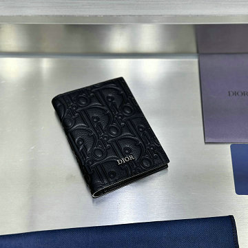 商品細詳を見る:クリスチャンディオール CHRISTIAN DIOR GH-CD80052ZBK 2025年新作 カードケース 2つ折り短財布 メンズ レザー