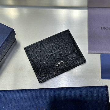 商品細詳を見る:クリスチャンディオール CHRISTIAN DIOR GH-CD80061ZBK 2025年新作 カードケース 名刺入れ レザー メンズ