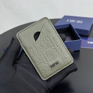 商品細詳を見る:クリスチャンディオール CHRISTIAN DIOR GH-CD80092ZNG 2025年新作 サドル マグネット カードホルダー MagSafeフォンカバー レザー