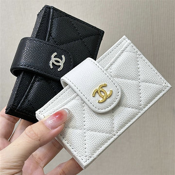 商品細詳を見る:シャネル CHANEL GH-CH0342BS 2025年最新入荷 カードケース 名刺入れ キャビアスキン