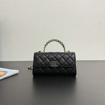 商品細詳を見る:シャネル CHANEL GH-CH99194BK  2025年新作 ミニケリー チェーンポーチ ショルダーバッグ トートバッグ キャビアスキン